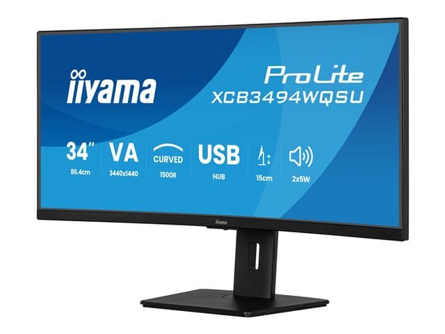 iiyama 34" ProLite XCB3494WQSU Curved HDR - Image 3