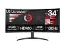 LG UltraWide 34WR50QK-B 34" Curved Monitor thumbnail 2