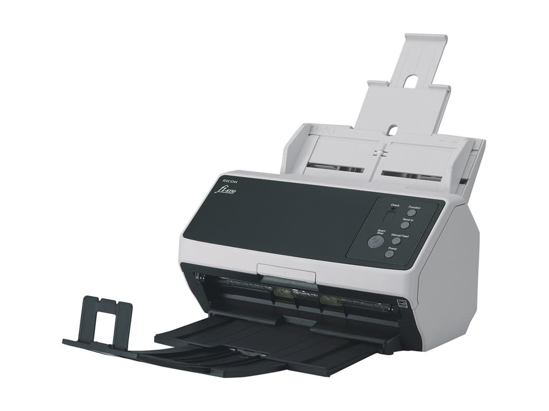 Ricoh fi-8150 - document scanner - desktop - USB 3.2 Gen 1, Gigabit LAN - Image 1