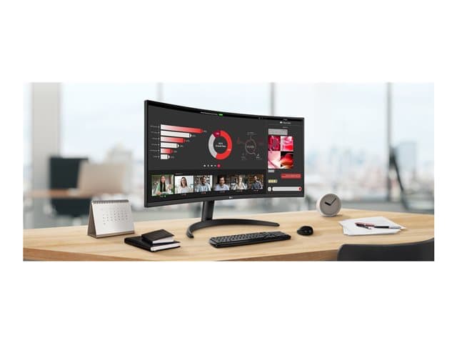 LG UltraWide 34WR50QK-B 34" Curved Monitor - Image 7