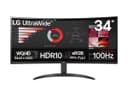 LG UltraWide 34WR50QK-B 34" Curved Monitor thumbnail 1