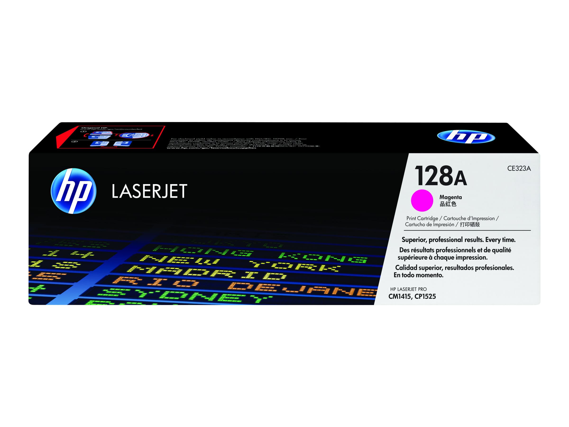 HP 128A CE323A Original HP LaserJet Toner Cartridge - Magenta