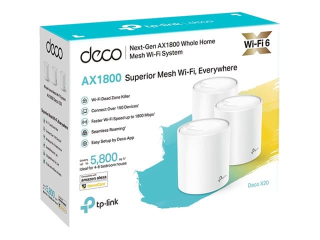 TP-Link Deco X20 WiFi System 3-Pack - Image 5