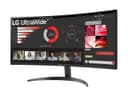 LG UltraWide 34WR50QK-B 34" Curved Monitor thumbnail 3
