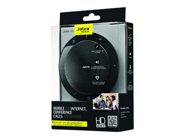 Jabra Speak 510 MS Bluetooth Speakerphone - Black - Image 8