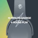 SKULLCANDY Crusher Evo Wireless Bluetooth Headphones - Chill Grey thumbnail 6