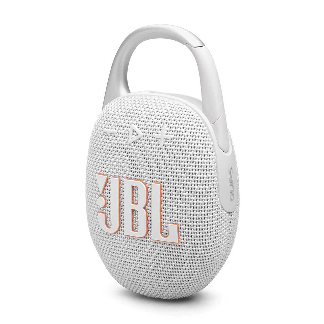 JBL Clip 5 Bluetooth Speaker - White