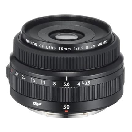 Fujifilm GF 50mm F3.5 R LM WR Medium Format Lens, Compact Standard Prime Lens for Fujifilm GFX Cameras - Image 1