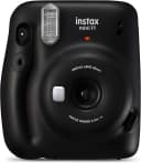 Fujifilm Instax Mini 11 Charcoal-Gray Instant Camera Including Film with 10 Shots from 1A Photo PORST - Black thumbnail 3
