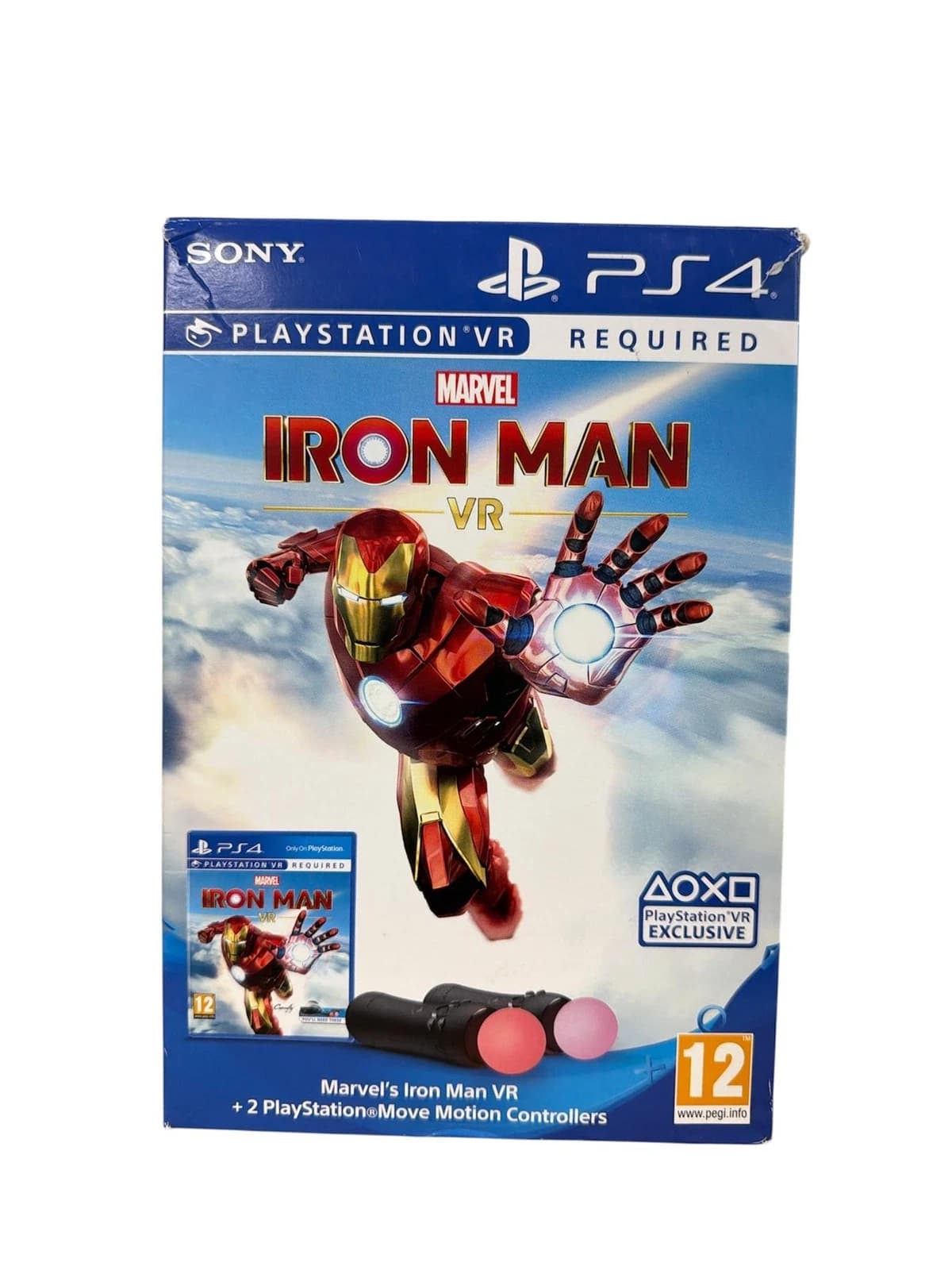Iron Man VR + Move Motions Controllers PS4 PSVR