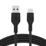Belkin BoostCharge Flex USB-C to USB-C Cable 2M Fast Charging Silicone Cable with Clip – Black