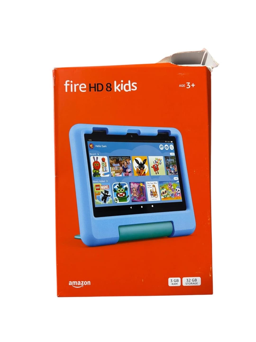 Amazon Fire HD 8 Kids Tablet Ages 3–7 2GB RAM 32GB Blue 2024 - Image 2