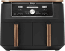Ninja Foodi MAX Dual Zone Air Fryer AF400UKCP 9.5L, 2 Drawers, 6-in-1, Copper/Black thumbnail 1