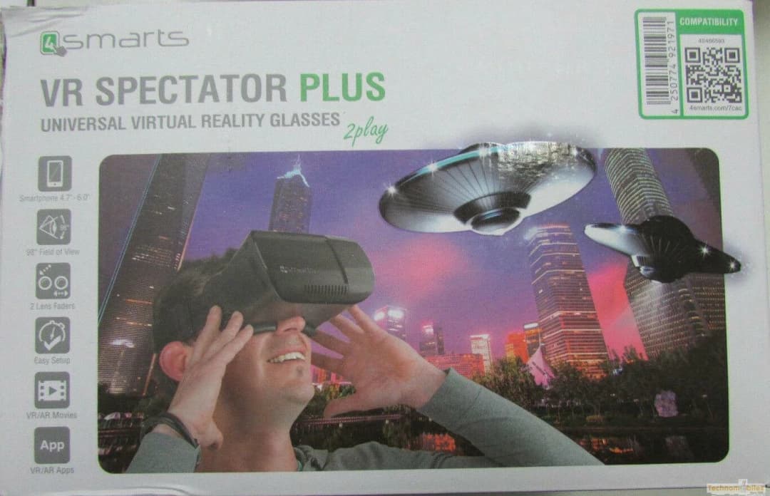 4smarts Spectator plus, Black Universal Virtual Reality Glasses Brand New - Image 5