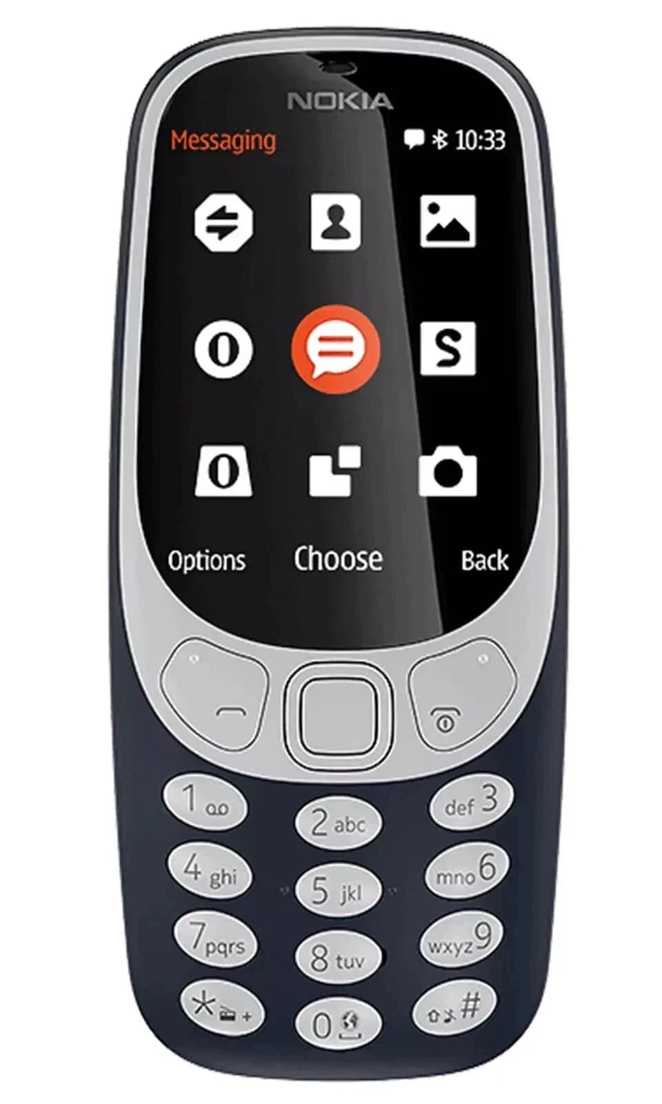 Nokia 3310 Unlocked Dual SIM Mobile Phone, 2.4" Screen, 2MP Camera - Dark Blue - Image 2