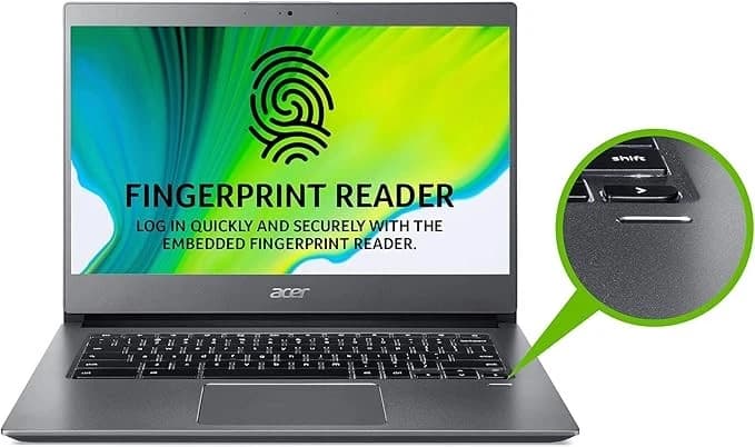 Acer Chromebook 714 CB714 Intel Core i3 4GB 64GB 14" FHD Chrome OS Steel Gray - Image 4