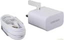 Genuine Samsung Fast Adaptive Mains White EP-TA50UWE + MIcro USB Cable thumbnail 1