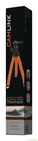 Camlink 9 Sections Flexible Foam Tripod for Camera thumbnail 5