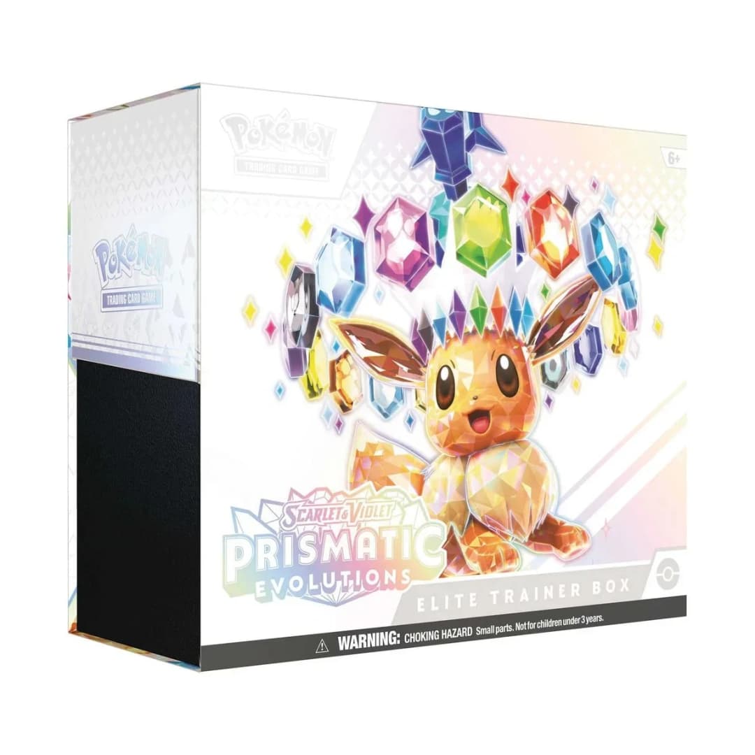 Pokémon TCG Scarlet & Violet Prismatic Evolutions Elite Trainer Box - Image 1