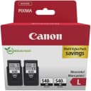 Canon (PG-540 L) Original Printhead cartridge black pigmented twin pack (5224B020) thumbnail 1