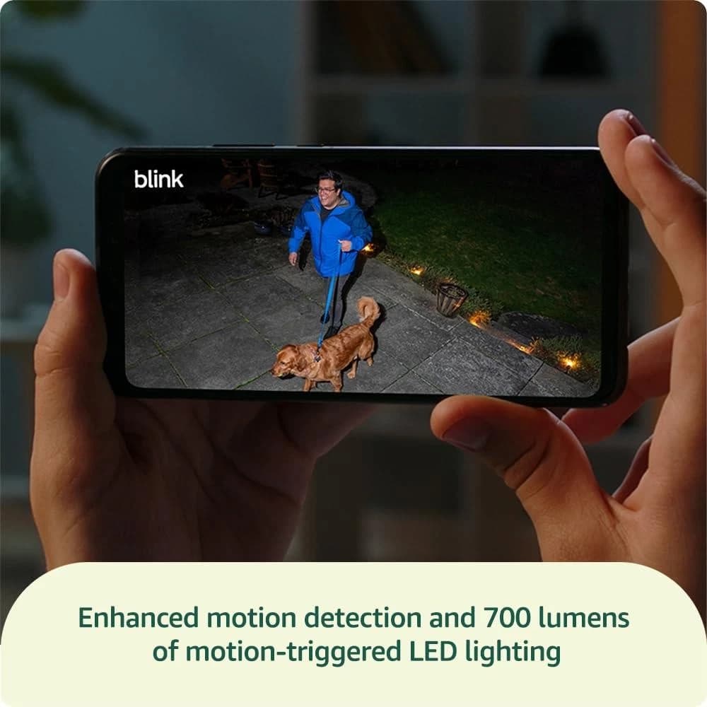 Blink Outdoor Floodlight Camera Newest gen Wireless Smart Security Camera - Image 3