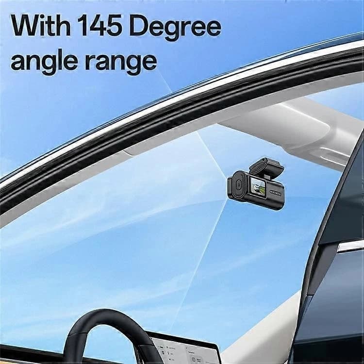YESIDO KM21 Car Dash Cam 1080P HD 145 Degree Wide Angle - Black - Image 3