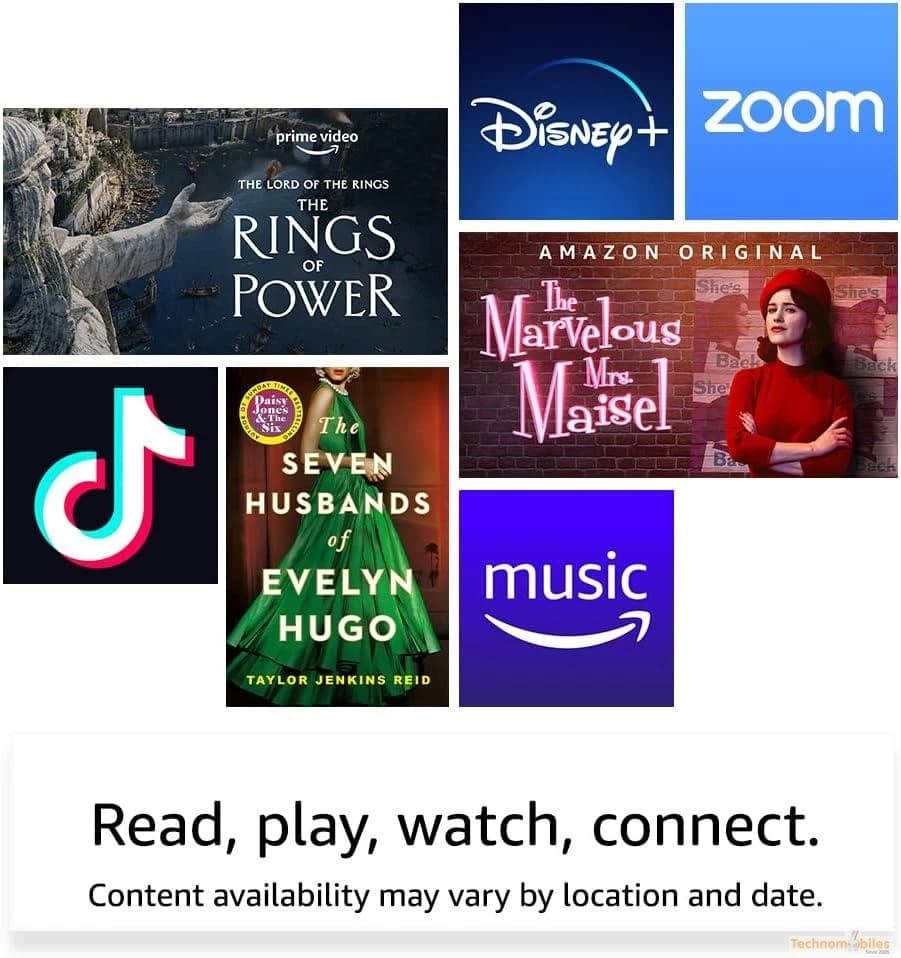 Amazon Fire 7 tablet 7" display, 16 GB, latest model (2022 release), Rose - Image 4