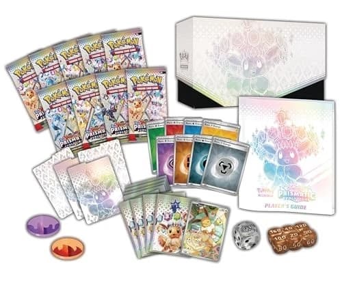 Pokémon TCG Scarlet & Violet Prismatic Evolutions Elite Trainer Box - Image 2