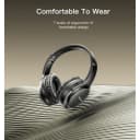 Yesido EP04 Wireless Bluetooth Headset Headphone BT5.3, 25H Playback  - Black thumbnail 4