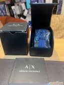 Armani Exchange Men's Chronograph, Silicone Watch, 44mm case size thumbnail 5
