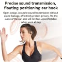 YESIDO YSP19 Open-Ear Bluetooth Headphones with IPX5 Waterproof Rating - Black thumbnail 2