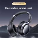 YESIDO EP07 Wireless Over-Ear Headphones with Hybrid ANC Noise Cancellation, Bluetooth Connectivity – Black thumbnail 2