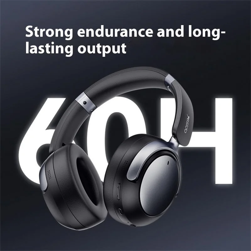 YESIDO EP07 Wireless Over-Ear Headphones with Hybrid ANC Noise Cancellation, Bluetooth Connectivity – Black - Image 4