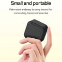 YESIDO YSW35 Mini Cube TWS Bluetooth Speaker with Enhanced Bass & Lanyard - Black thumbnail 3
