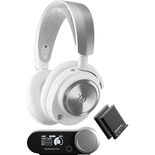 SteelSeries Arctis Nova Pro Wireless PS – White Gaming Headset - Image 8