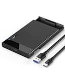 UGREEN USB C Hard Drive Enclosure with USB A to USB C Cable thumbnail 1