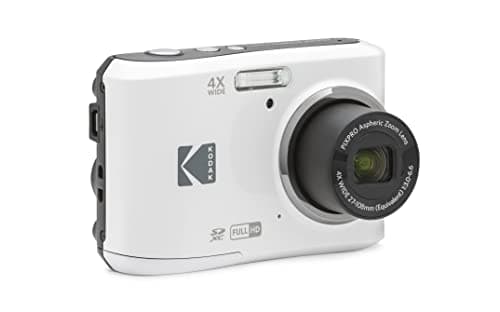 Kodak PIXPRO FZ45 Digital Compact Camera (16MP, 4X Optical Zoom, Full HD) - White - Image 9