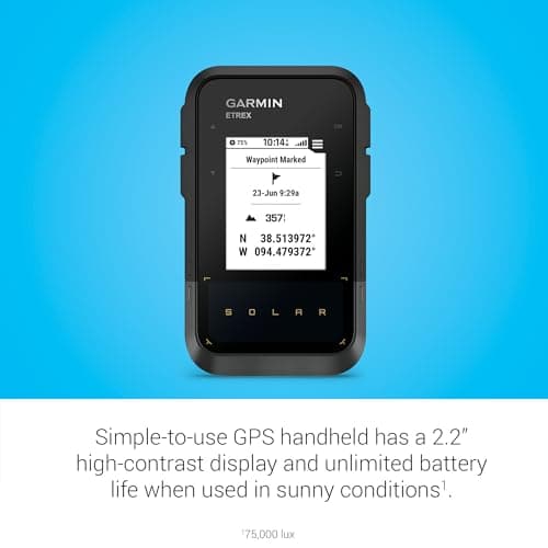 Garmin eTrex Solar Handheld GPS - Image 9