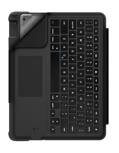 STM DUX Bluetooth Keyboard Case with Trackpad – iPad 7th/8th Gen, Black - Image 9