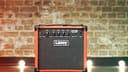 Laney LX15B Bass Amp 15W Portable Practice Guitar Amplifier - Red thumbnail 4