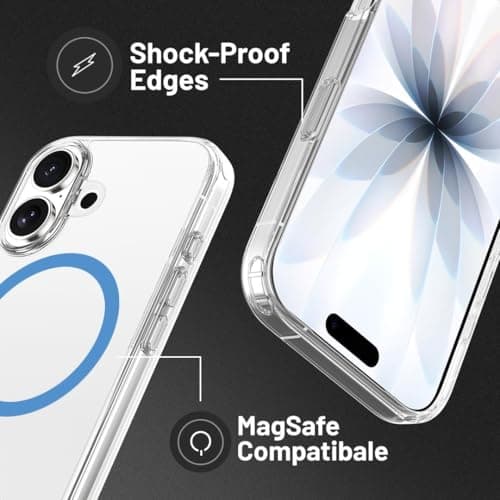 OX MagClear MagSafe Case for Apple iPhone 17 – Polar White - Image 9