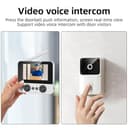 Yesido KM27 2.4G Wireless Video Doorbell 1MP Camera 4.3 inch LCD Monitor thumbnail 10