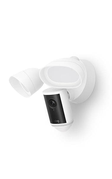 Ring Floodlight Cam Wired Plus White - Image 1