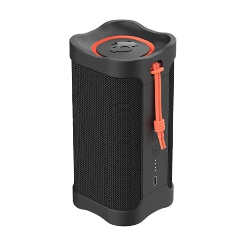 Skullcandy Terrain Portable Bluetooth Speaker – IPX7 Waterproof, 14H Battery, Black - Image 1