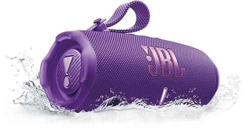JBL Charge 6 Portable Bluetooth Speaker – 28h, IP68, Purple - Image 8