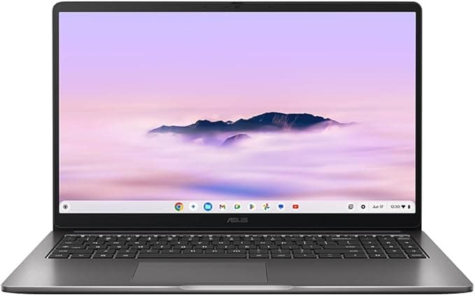 ASUS Chromebook Plus 15 CX1505CTA Laptop, 15.6" Full HD Display, Intel Core 3 N355, 8GB, 256GB - Grey