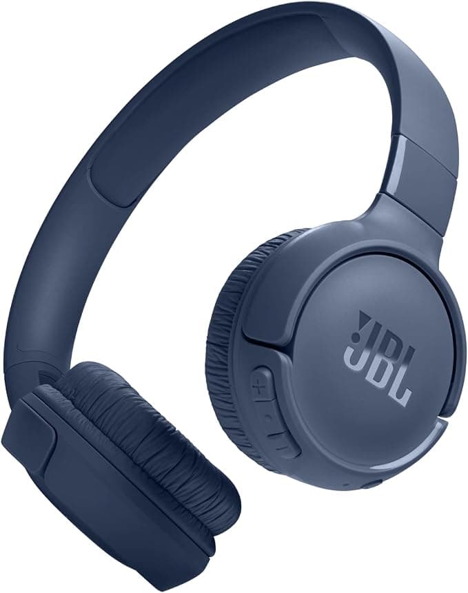 JBL Tune 520 BT Wireless On-Ear Headphones with JBL Pure Bass Sound - Blue - Image 1