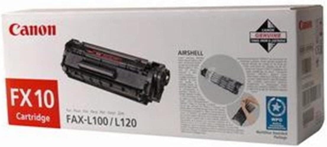 Canon FX-10 Original Laser Toner Cartridge for Canon Fax and MF Printers - Black