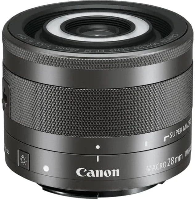 Canon EF-M 28mm f/3.5 Macro IS STM Lens Black 1362C005 - Image 4