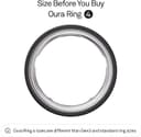 Oura Ring 4 Stealth Smart Ring Size 6 Sleep Heart Rate and Fitness Tracker thumbnail 2